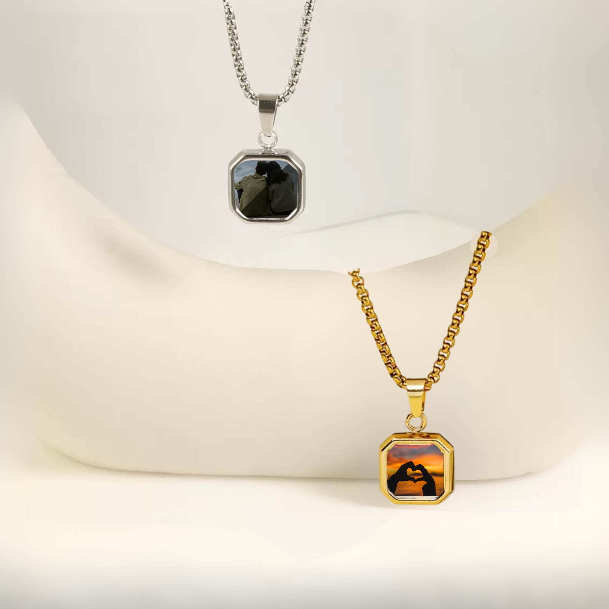 Heat-Activated Photo Necklace