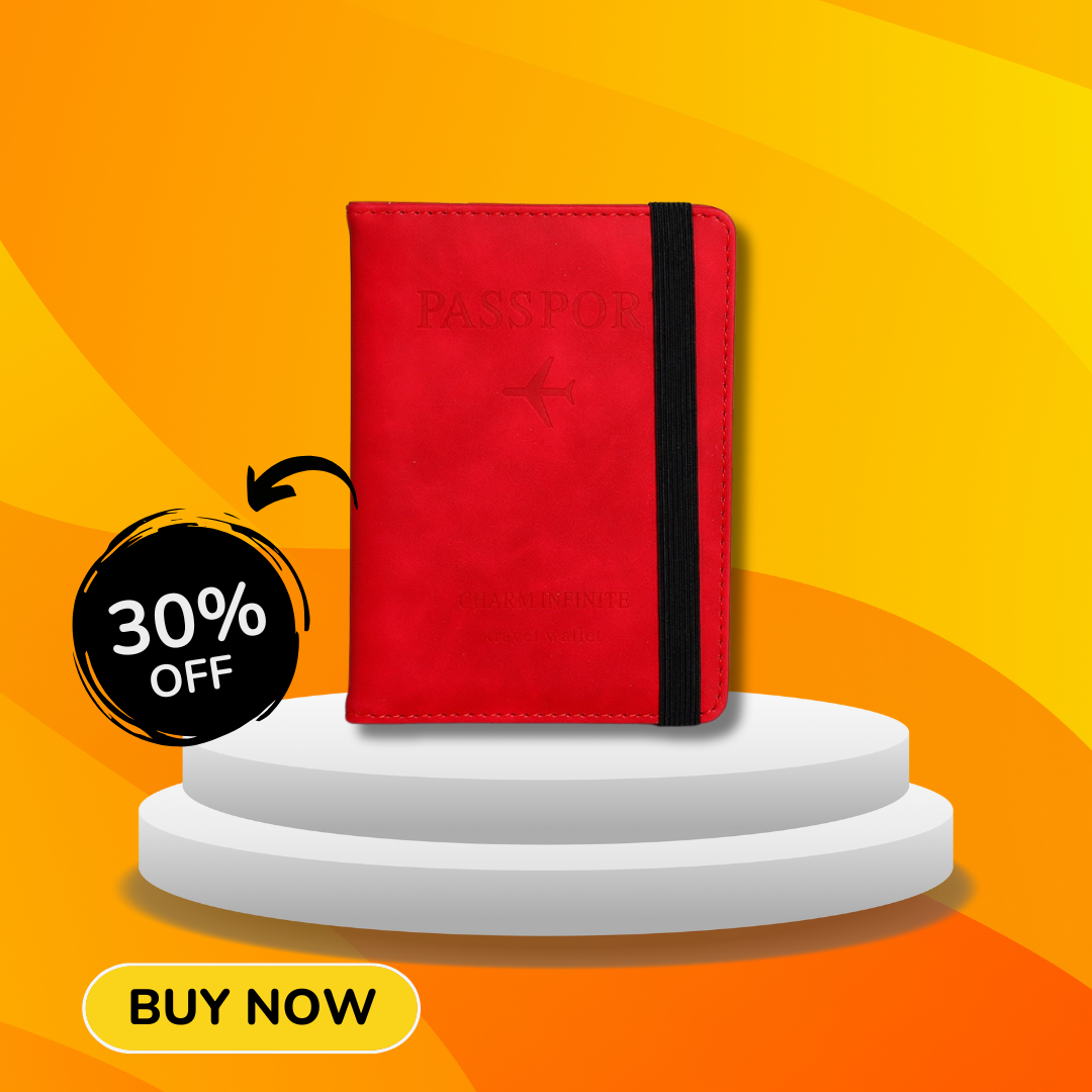 International Passport Wallet - PU Leather Wallet
