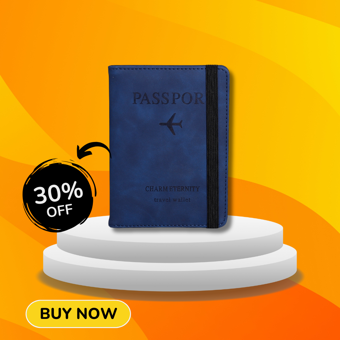 International Passport Wallet - PU Leather Wallet