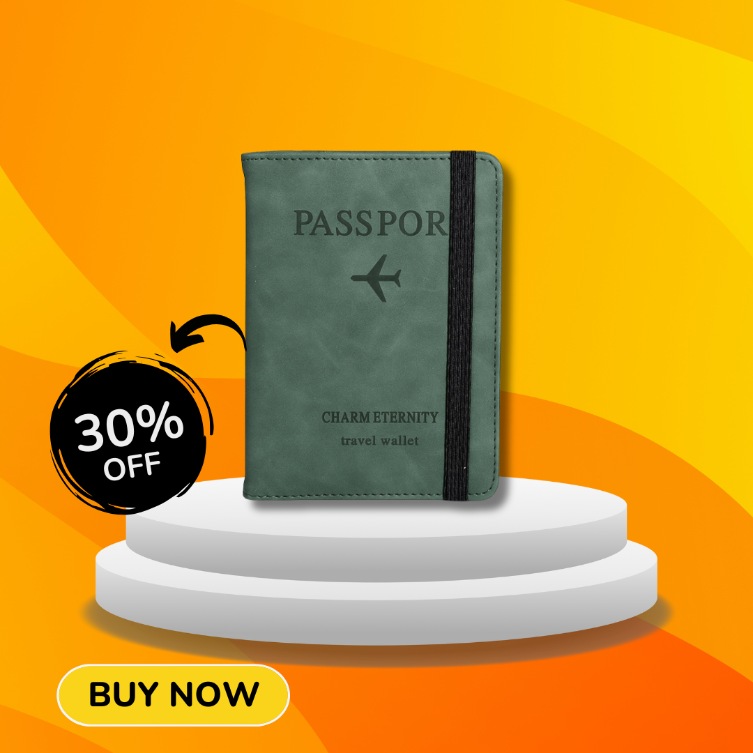 International Passport Wallet - PU Leather Wallet