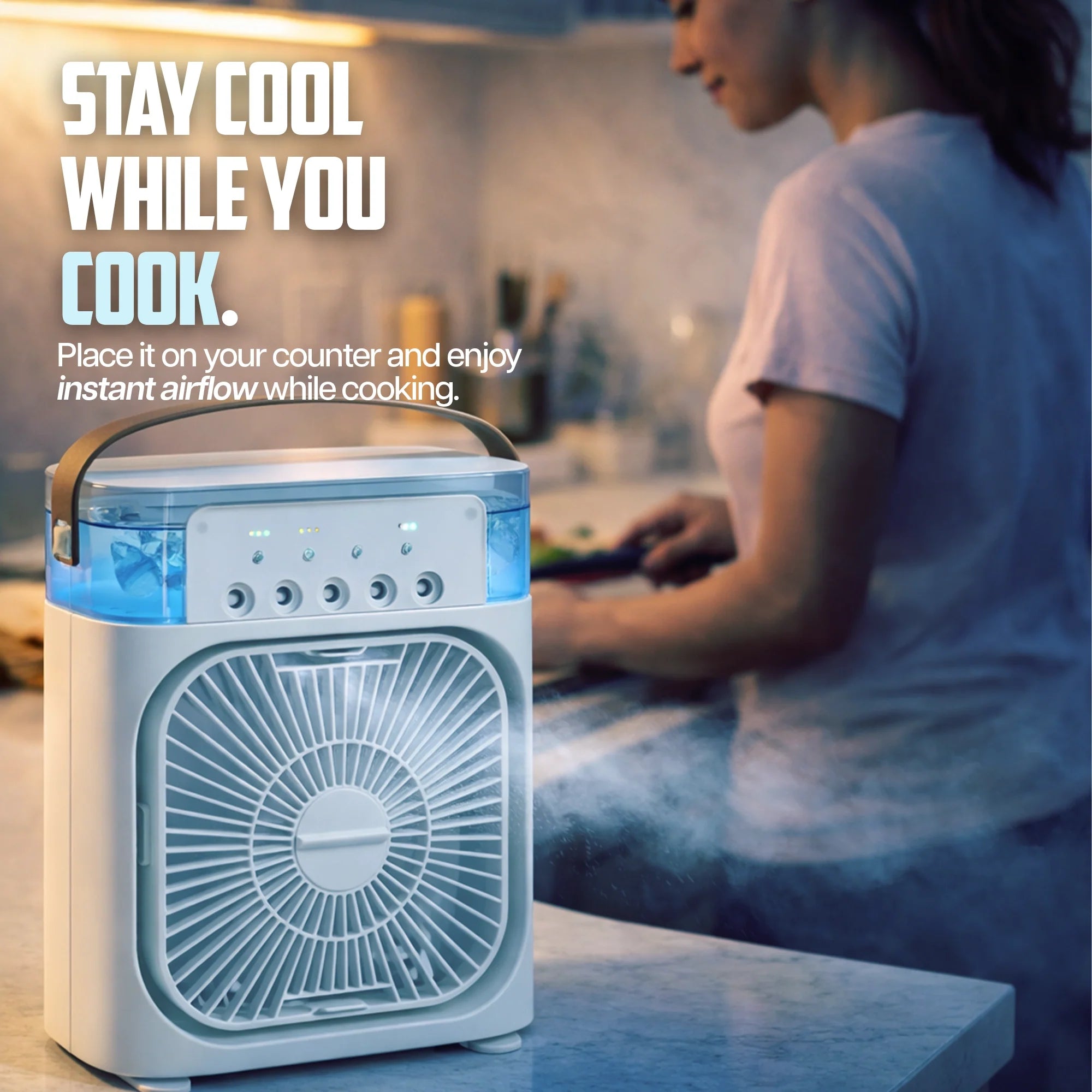 FrostBreeze Portable Mini Air Cooler